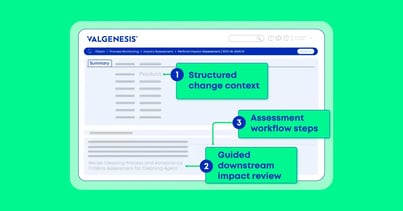 Change Impact Assessments in ValGenesis iClean™: A Framework for Consistency