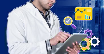 Cleaning validation tech on tablet
