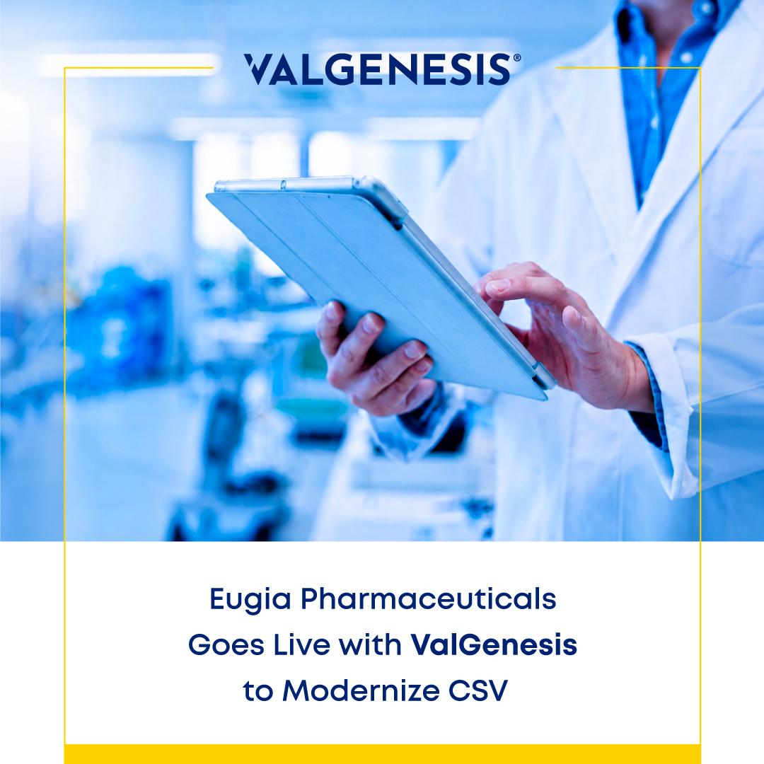 featured blog post image - Eugia Pharmaceuticals Goes Live with ValGenesis to Modernize CSV