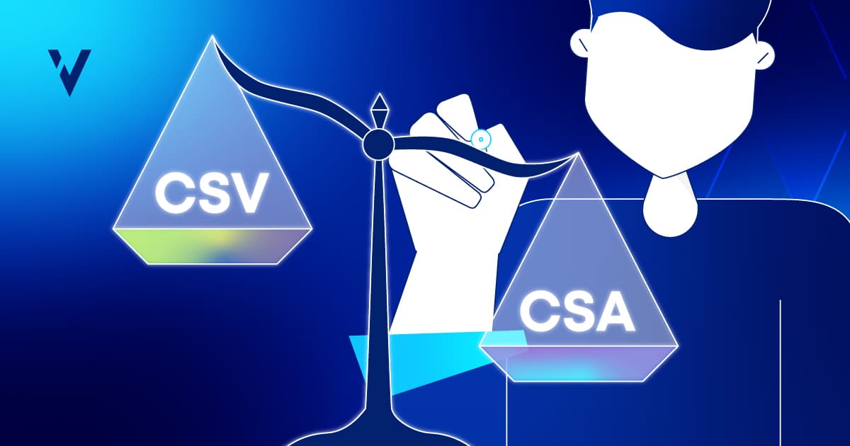 featured blog post image - CSV vs. CSA: Choosing the Right Path for Software Validation