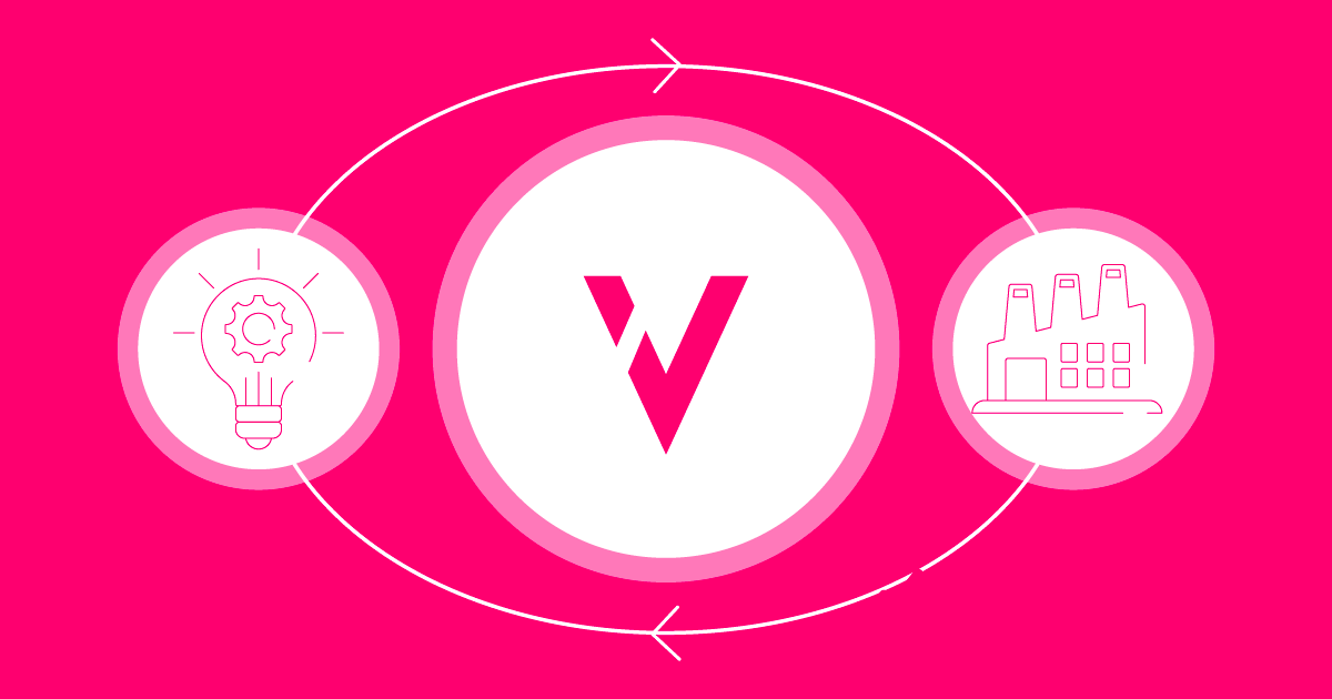 Visual depiction of digital tech transfer workflows connecting pharma innovators and CDMOs