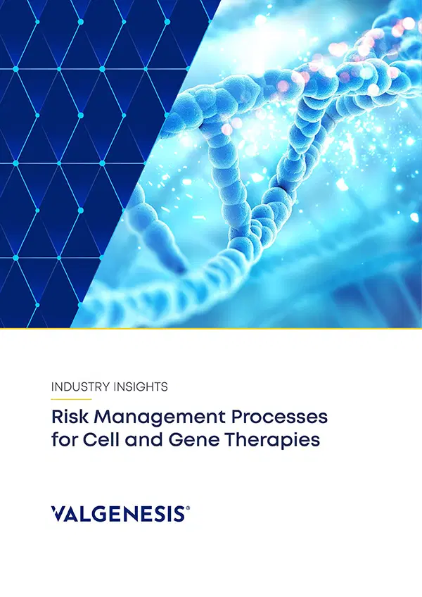 Industry Insight: Risk Management Processes for Cell and Gene Therapies